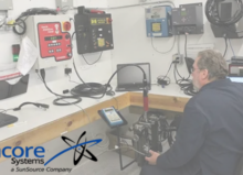 Steve from Encore Systems calibrates assembly tools